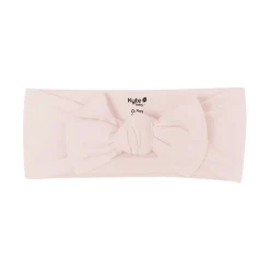 Hot Kyte Baby Knotted Bow Headband in Blush