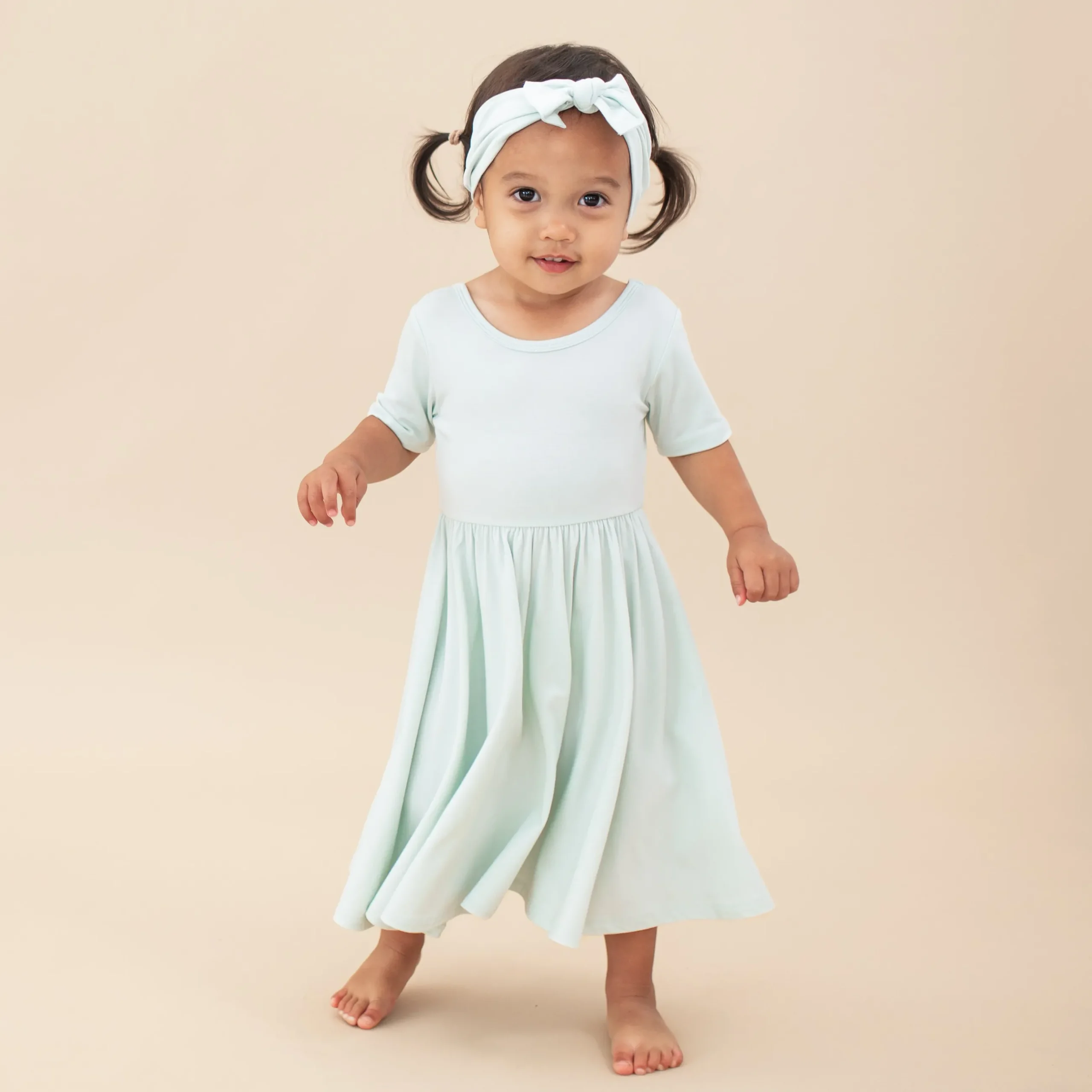 Discount Kyte Baby Knotted Bow Headband in Dew