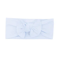 New Kyte Baby Knotted Bow Headband in Mist