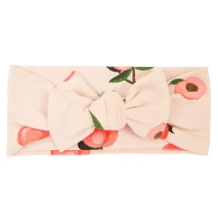 Kyte Baby Knotted Bow Headband in Peach