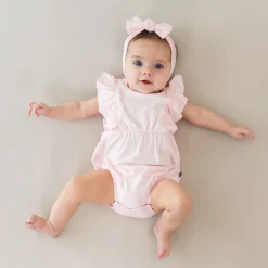 Kyte Baby Knotted Bow Headband in Sakura