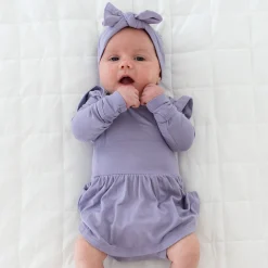 Discount Kyte Baby Knotted Bow Headband in Taro