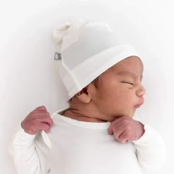 Online Kyte Baby Knotted Cap in Cloud