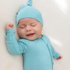Outlet Kyte Baby Knotted Cap in Makai