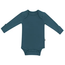 Sale Kyte Baby Long Sleeve Bodysuit in Atlantic