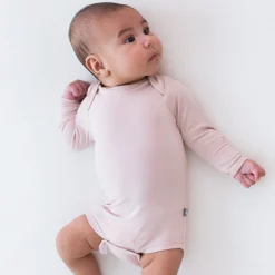 Kyte Baby Long Sleeve Bodysuit in Blush
