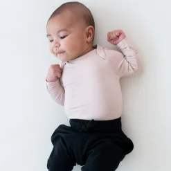 Kyte Baby Long Sleeve Bodysuit in Blush