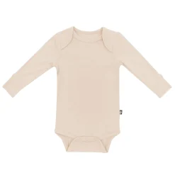 Online Kyte Baby Long Sleeve Bodysuit in Bisque