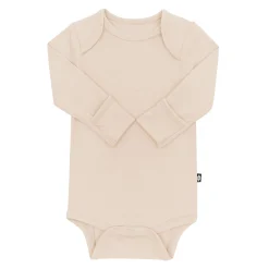 Online Kyte Baby Long Sleeve Bodysuit in Bisque