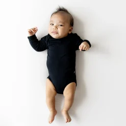 Online Kyte Baby Long Sleeve Bodysuit in Midnight