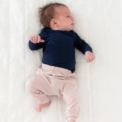 Best Kyte Baby Long Sleeve Bodysuit in Navy