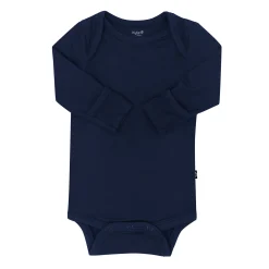 Best Kyte Baby Long Sleeve Bodysuit in Navy