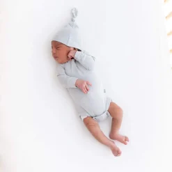 Discount Kyte Baby Long Sleeve Bodysuit in Storm