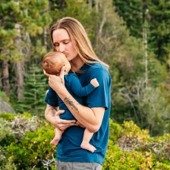 Discount Kyte Baby Long Sleeve Bodysuit in Tahoe