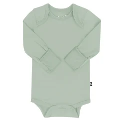 Sale Kyte Baby Long Sleeve Bodysuit in Thyme