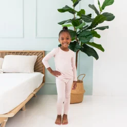 Kyte Baby Long Sleeve Pajamas in Blush