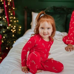 Best Kyte Baby Long Sleeve Pajamas in Candy Cane
