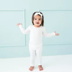 Clearance Kyte Baby Long Sleeve Pajamas in Cloud