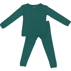 Clearance Kyte Baby Long Sleeve Pajamas in Emerald