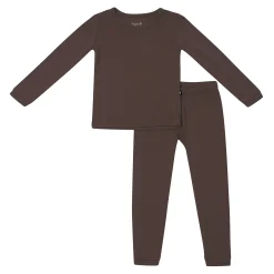 Kyte Baby Long Sleeve Pajamas in Espresso