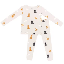 Clearance Kyte Baby Long Sleeve Pajamas in Fluffy Dog