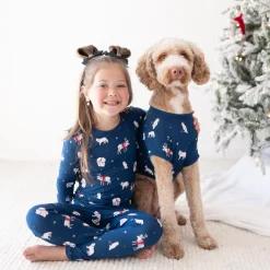 Clearance Kyte Baby Long Sleeve Pajamas in Frosty Friends