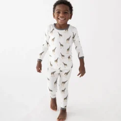 Online Kyte Baby Long Sleeve Pajamas in Giraffe