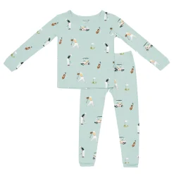 Online Kyte Baby Long Sleeve Pajamas in Golf
