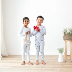 Hot Kyte Baby Long Sleeve Pajamas in Harbor