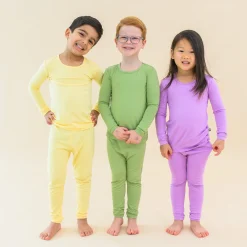 Hot Kyte Baby Long Sleeve Pajamas in Lilikoi