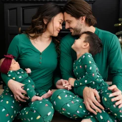 Outlet Kyte Baby Long Sleeve Pajamas in Merry and Bright