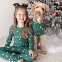 Outlet Kyte Baby Long Sleeve Pajamas in Merry and Bright