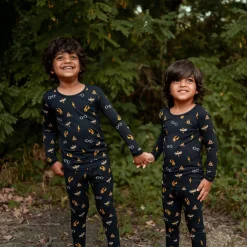 Discount Kyte Baby Long Sleeve Pajamas in Midnight Icon
