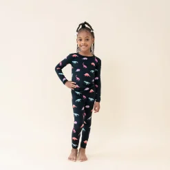Outlet Kyte Baby Long Sleeve Pajamas in Midnight Roar