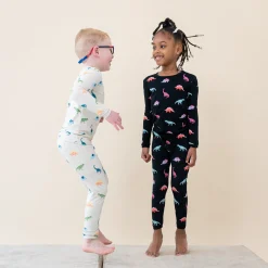 Outlet Kyte Baby Long Sleeve Pajamas in Midnight Roar