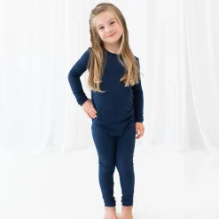Online Kyte Baby Long Sleeve Pajamas in Navy