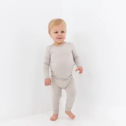 Kyte Baby Long Sleeve Pajamas in Oat