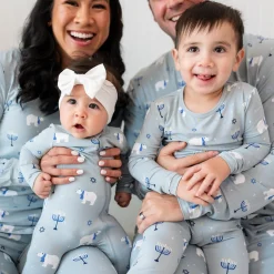 New Kyte Baby Long Sleeve Pajamas in Polar Lights