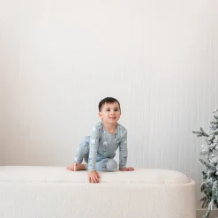 New Kyte Baby Long Sleeve Pajamas in Polar Lights