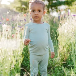 Clearance Kyte Baby Long Sleeve Pajamas in Sage