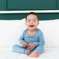 Clearance Kyte Baby Long Sleeve Pajamas in Slate