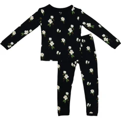 Outlet Kyte Baby Long Sleeve Pajamas in Small Midnight Magnolia