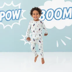 Hot Kyte Baby Long Sleeve Pajamas in Superman™