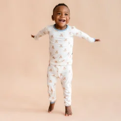 Outlet Kyte Baby Long Sleeve Pajamas in Teddy Bear