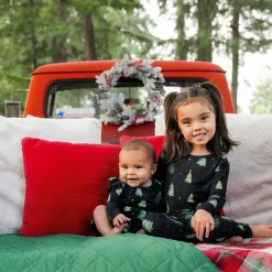 Clearance Kyte Baby Long Sleeve Pajamas in Twinkle Tree