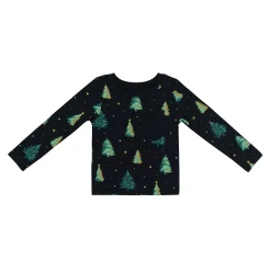 Sale Kyte Baby Long Sleeve Toddler Crew Neck Tee in Twinkle Tree