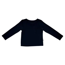 Discount Kyte Baby Long Sleeve Toddler Crew Neck Tee in Midnight