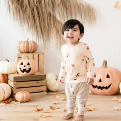 Outlet Kyte Baby Long Sleeve Toddler Crew Neck Tee in Bewitched