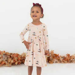Clearance Kyte Baby Long Sleeve Twirl Dress in Gilmore Girls