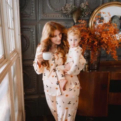 New Kyte Baby Long-Sleeved Women's Pajama Set in Bewitched
